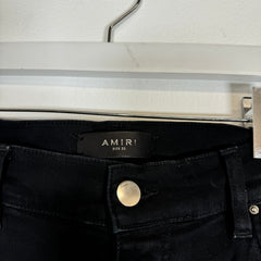 Amiri Mx1 Pink Patch Darkwash Jeans Size 33