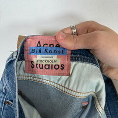 Acne Studios Blue Regular Fit Jeans Size 34