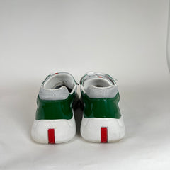 Prada Green/White Cups Size 12