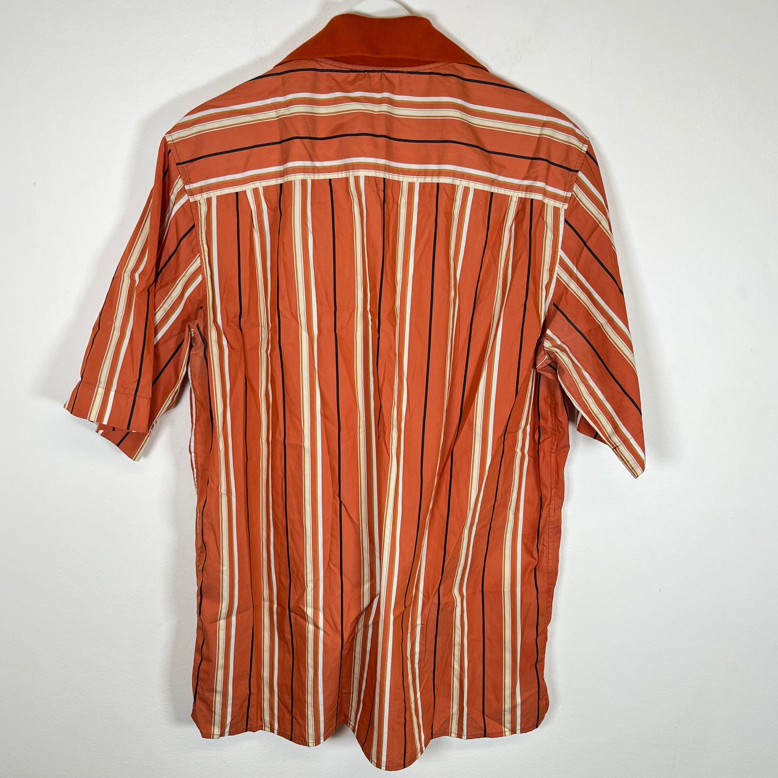 JW Anderson Orange Quarter Zip Shirt Size M