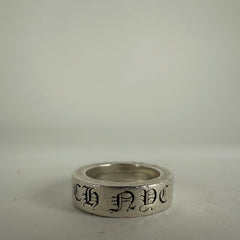 Chrome Hearts 'NYC' Spacer Ring Size 6