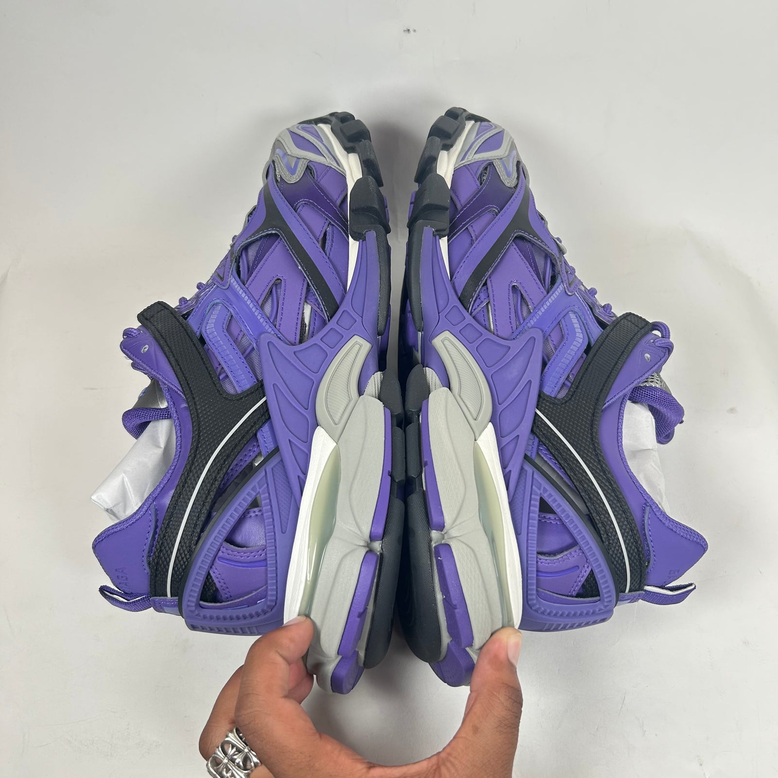 Balenciaga Purple Track 2 Sneaker Size 44