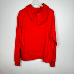 Marni Red Circular Logo Hoodie Size S