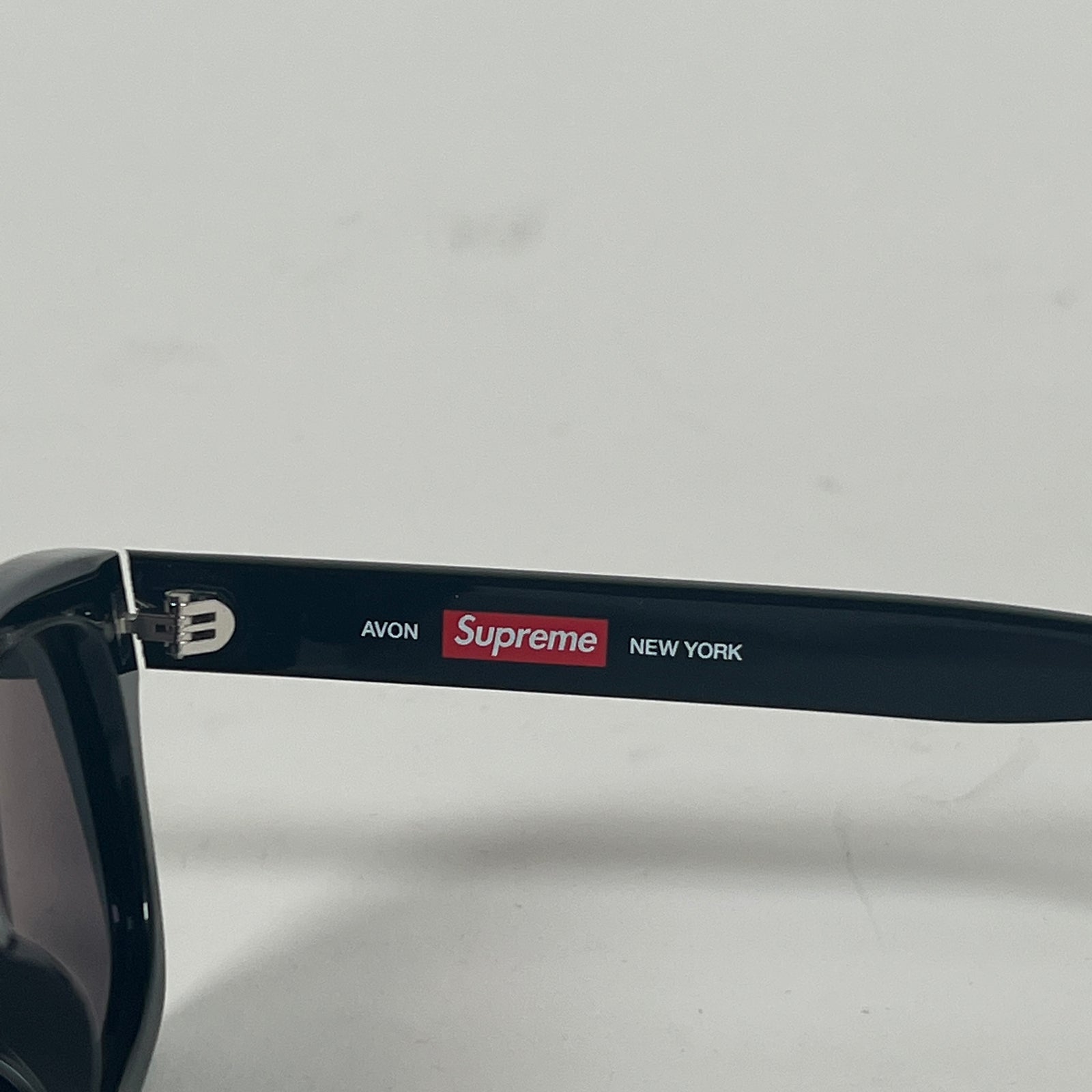 Supreme Black Avon Sunglasses