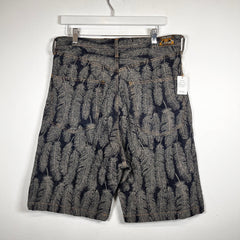 Kapital Feather Jean Shorts Size 34