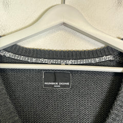 Number (N)ine Grey Knit Cardigan