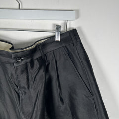 Comme Des Garcon Homme Plus Wide Leg Pleated Shorts Size M