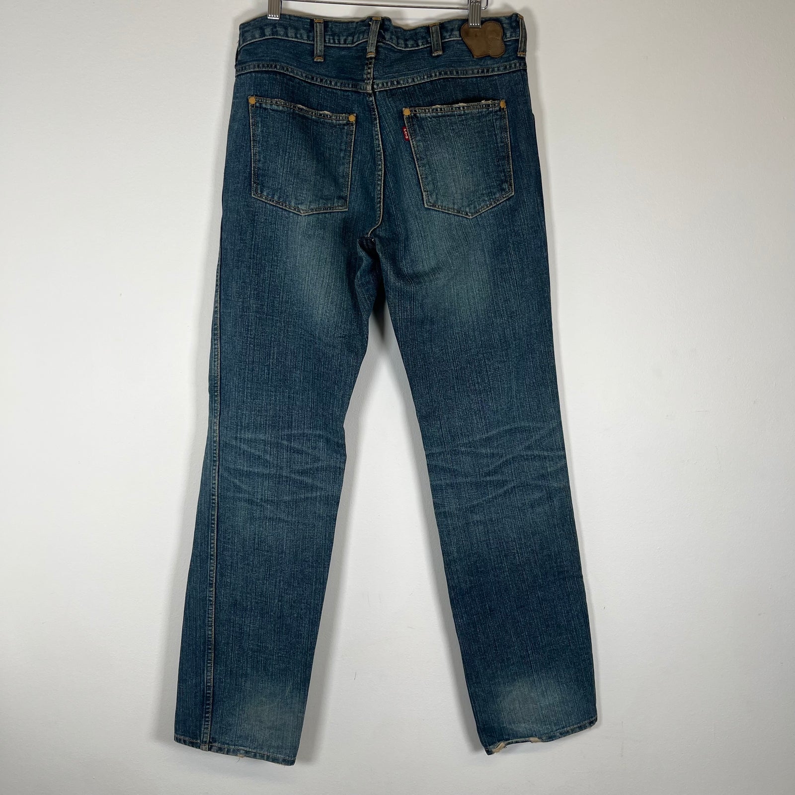 Number (N)ine Kurt Cobain Denim Patch Jeans Size 4