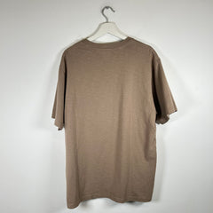 Supreme Brown Pocket Logo T-shirt Size L