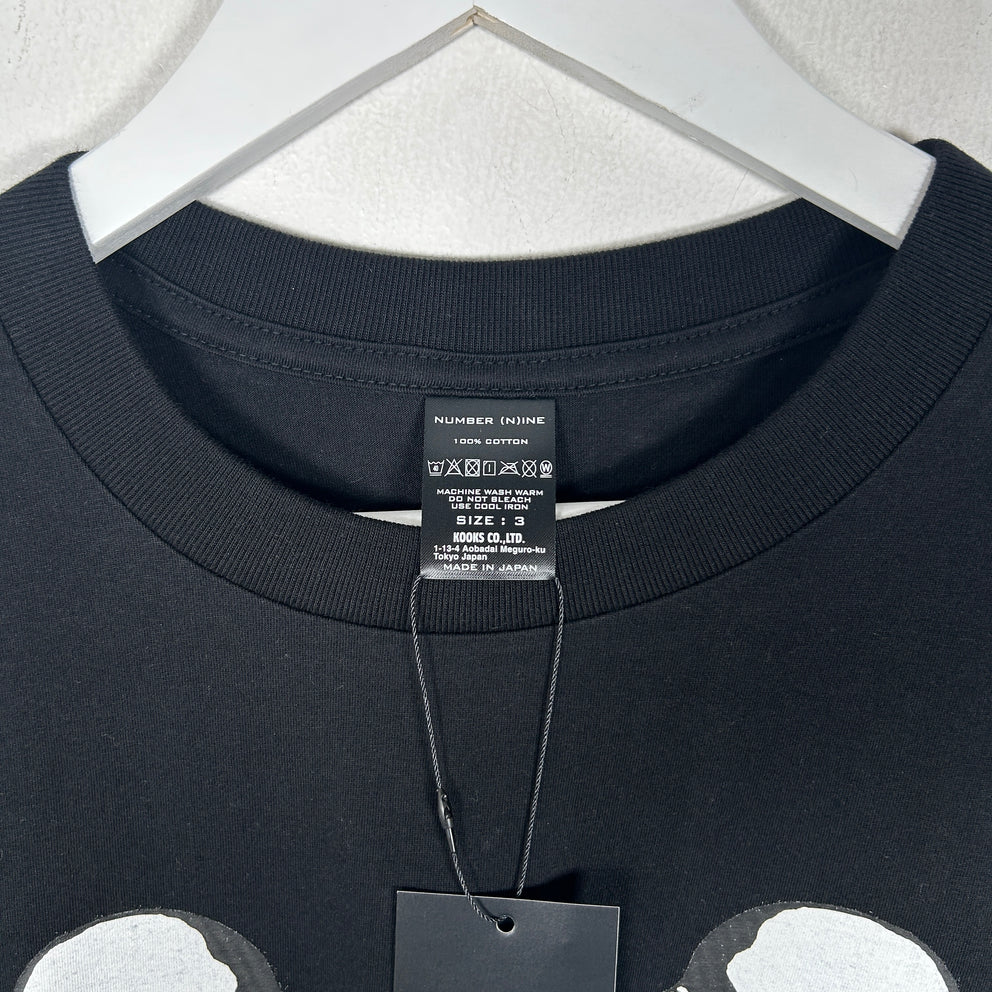 Number (N)ine Double Skull Graphic T-Shirt