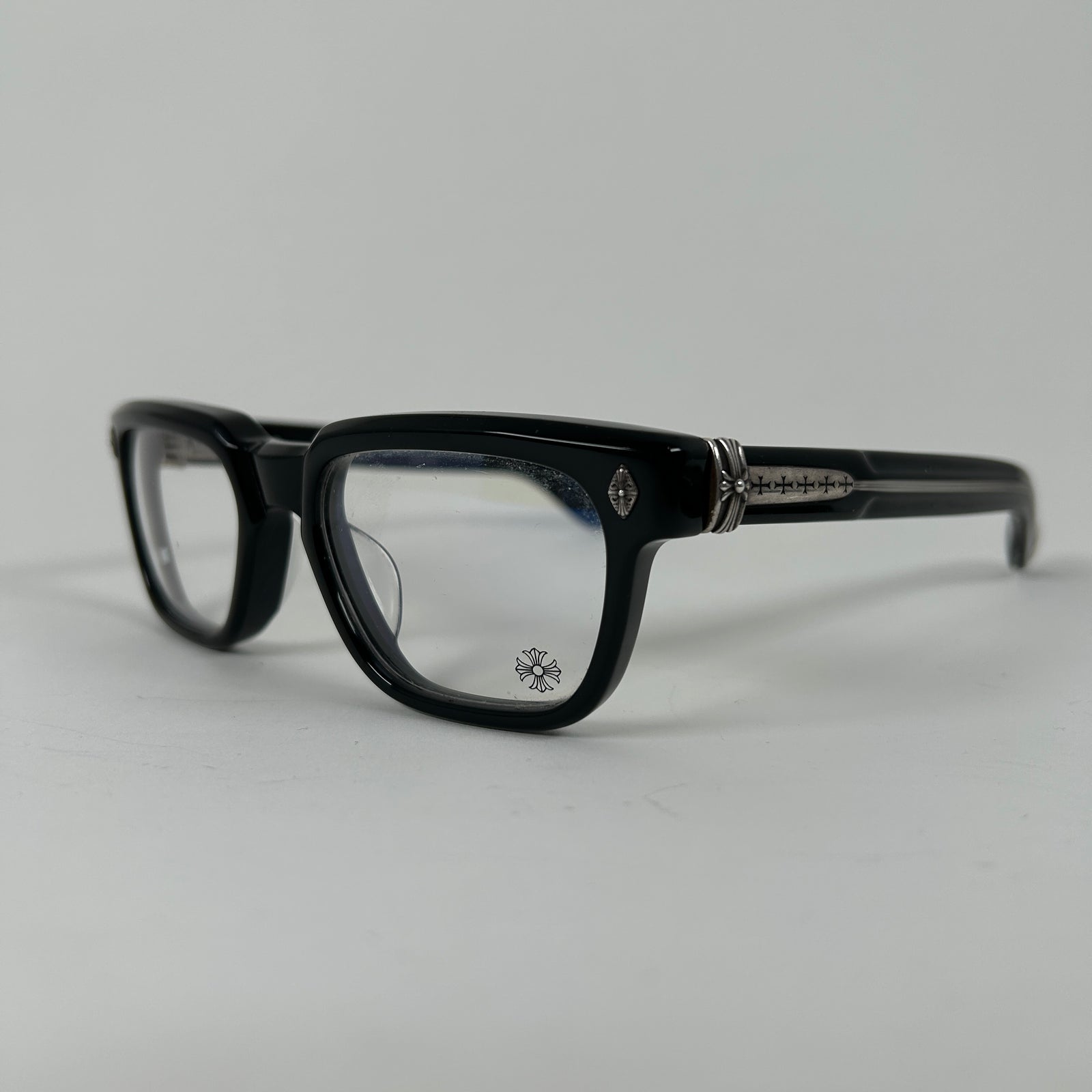 Chrome Hearts Black ‘Pen 15’ Glasses