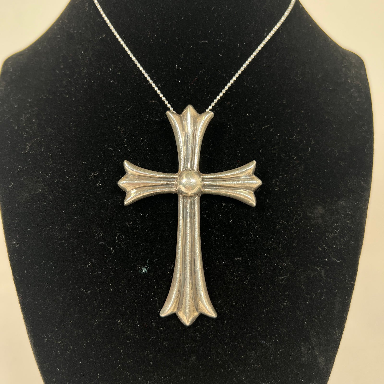 Chrome Hearts Large Cross Pendent