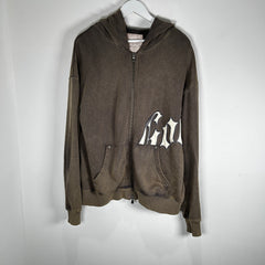 Godspeed FW23 Logo Zip-Up Hoodie Size M