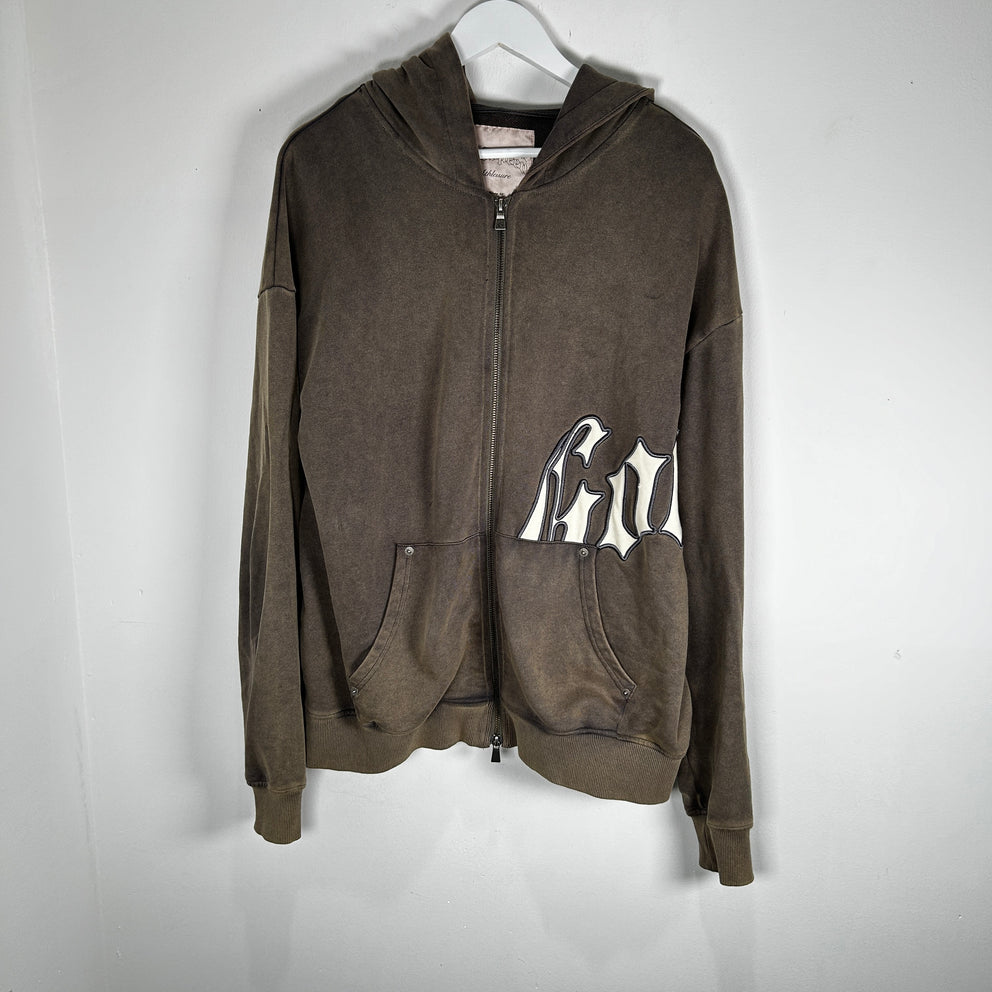 Godspeed FW23 Logo Zip-Up Hoodie Size M
