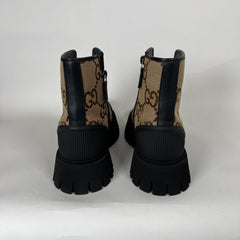 Gucci Combat Boots GG Supreme Size 11