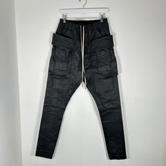 Rick Owens Waxed Creatch Cargos Size S