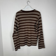 Number (N)ine AW02 Nowhere Man Tribal Knit Longsleeve