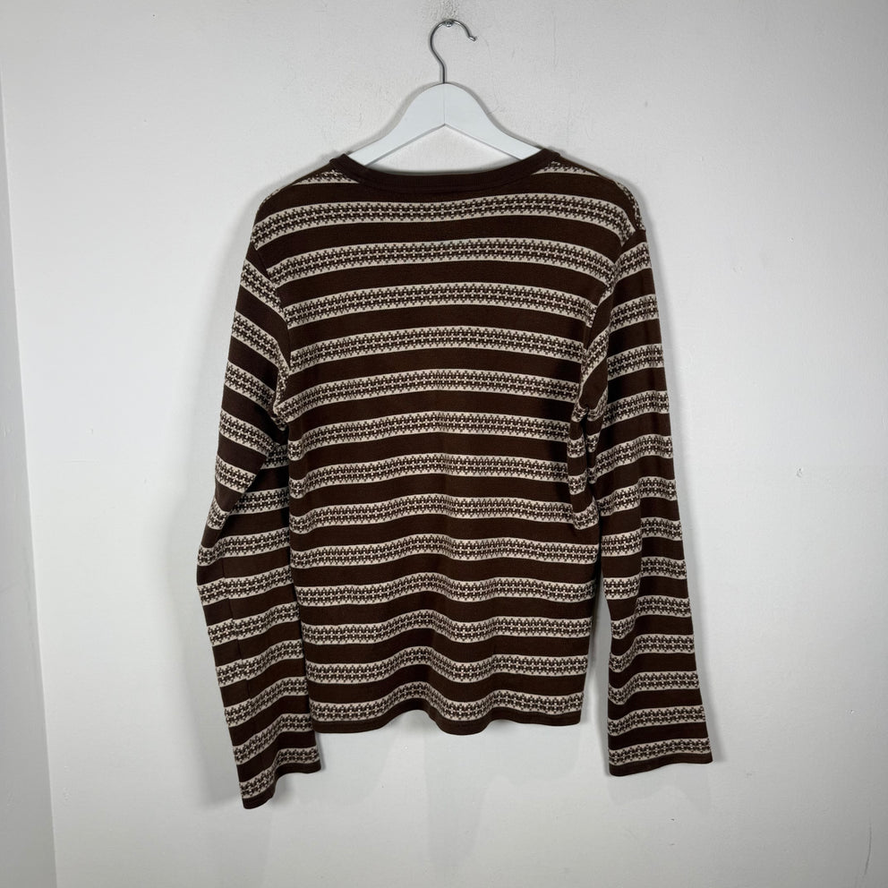 Number (N)ine AW02 Nowhere Man Tribal Knit Longsleeve