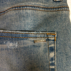 Amiri MX1 White Patch Lightwash Jeans