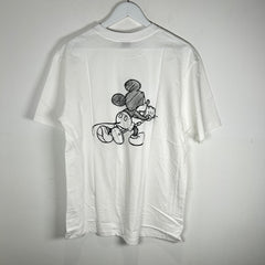 Number (N)ine White Mickey Sketch T-Shirt Size 4