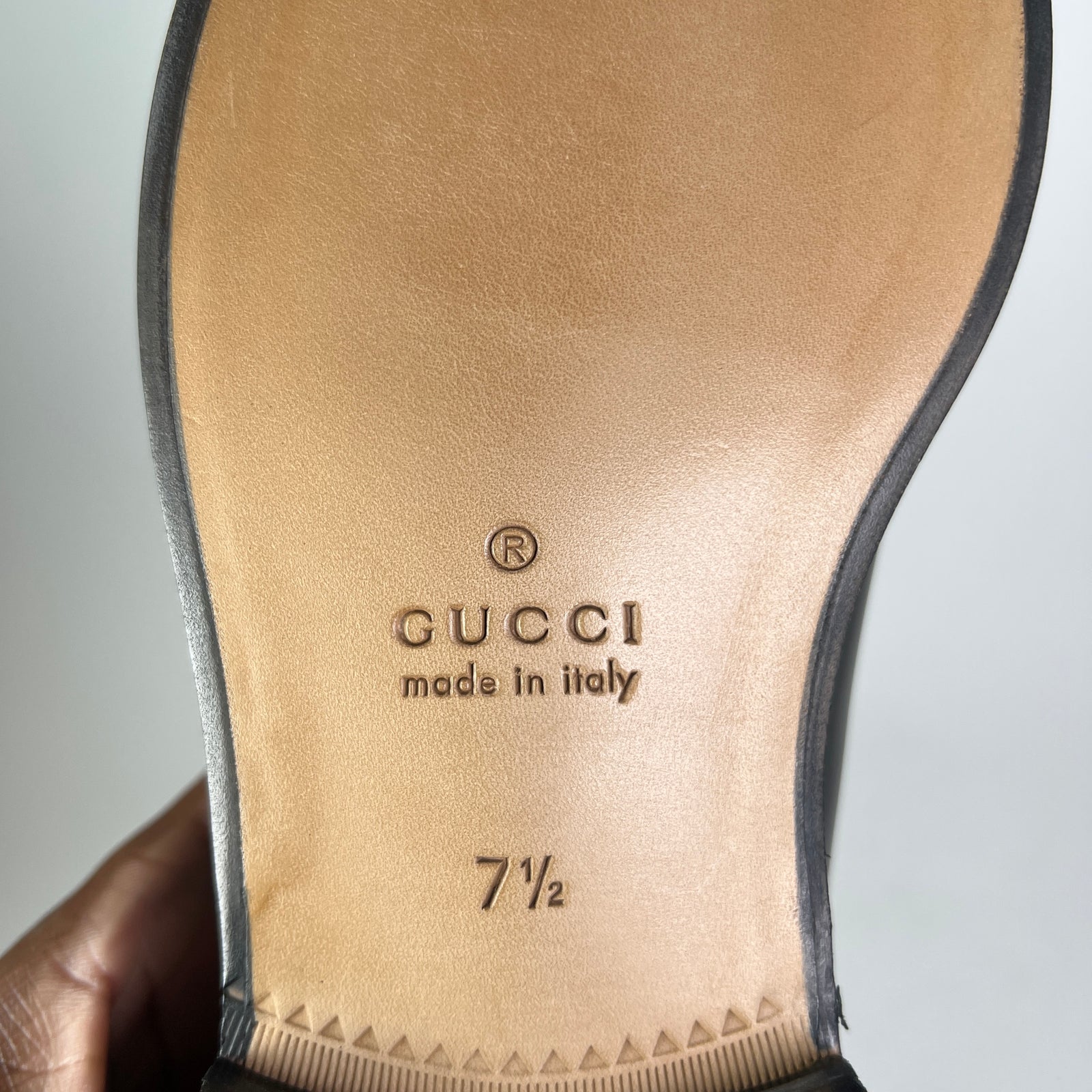Gucci Horsebit Leather Loafers