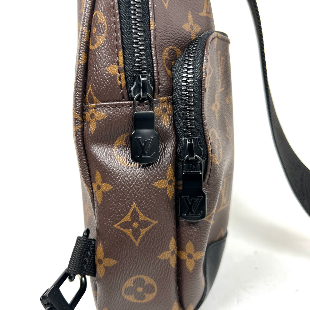 Louis Vuitton Monogram Macassar Avenue Sling Bag