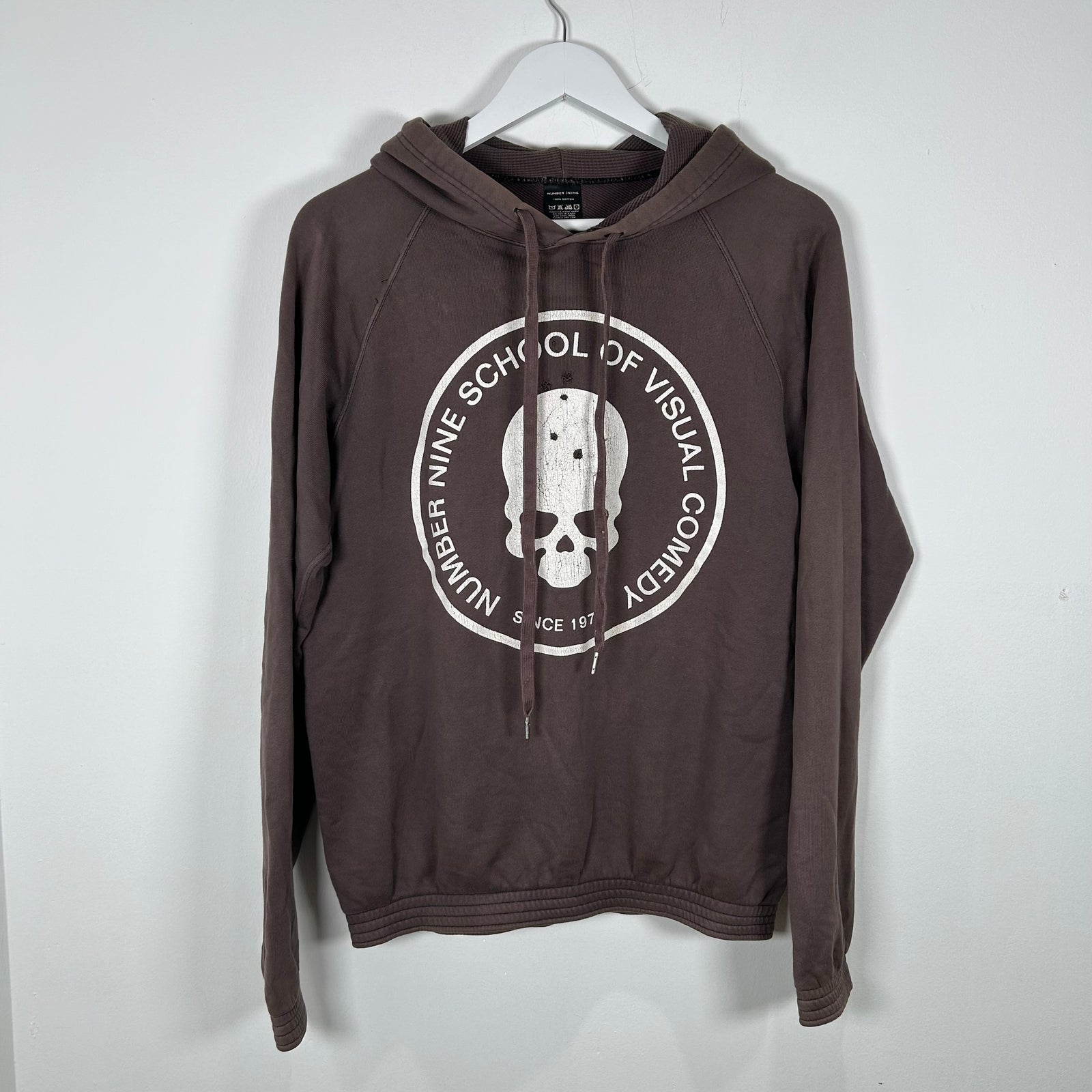Number (N)ine 'School of Visual Comedy' Hoodie Size 2