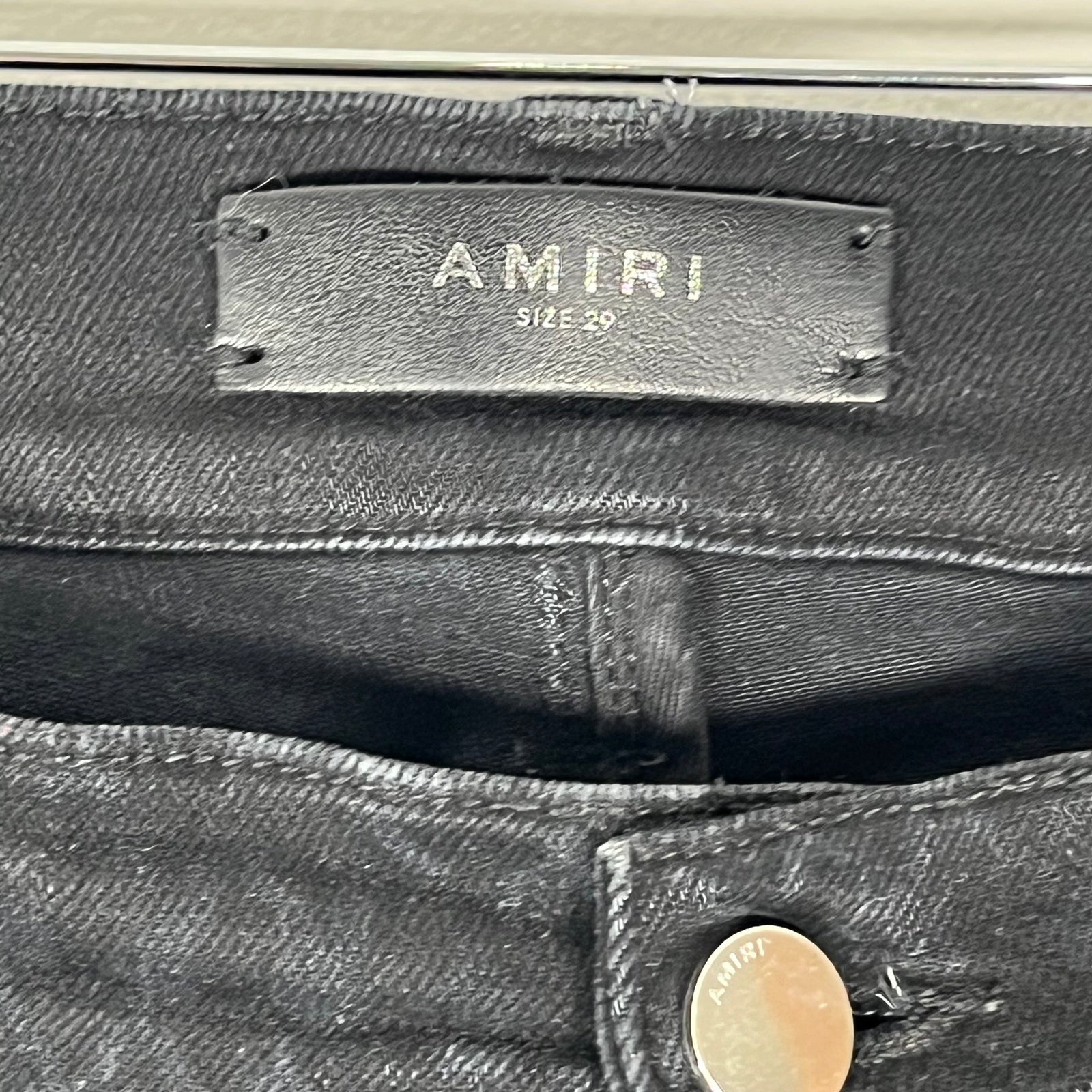 Amiri x Playboy Black Bunnies Mx-1 Size 29