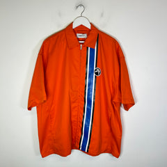 Ambush Striped Zipped Oversized Shirt