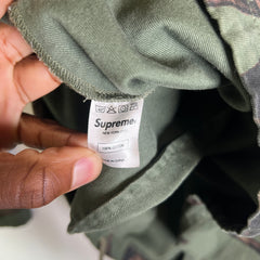 Supreme FW12 Green Realtree Camo Field Pullover