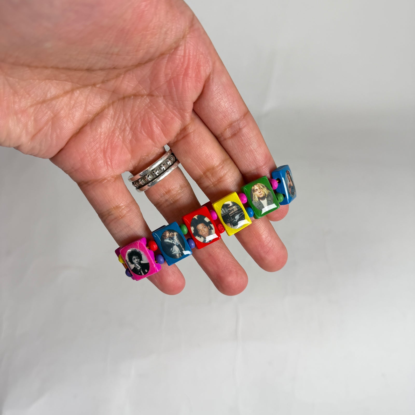 Bazo 1199 'Forever 27 Club' Wooden Bracelet