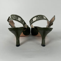 Dior J'adior Gren Slingback Pumps Size 39