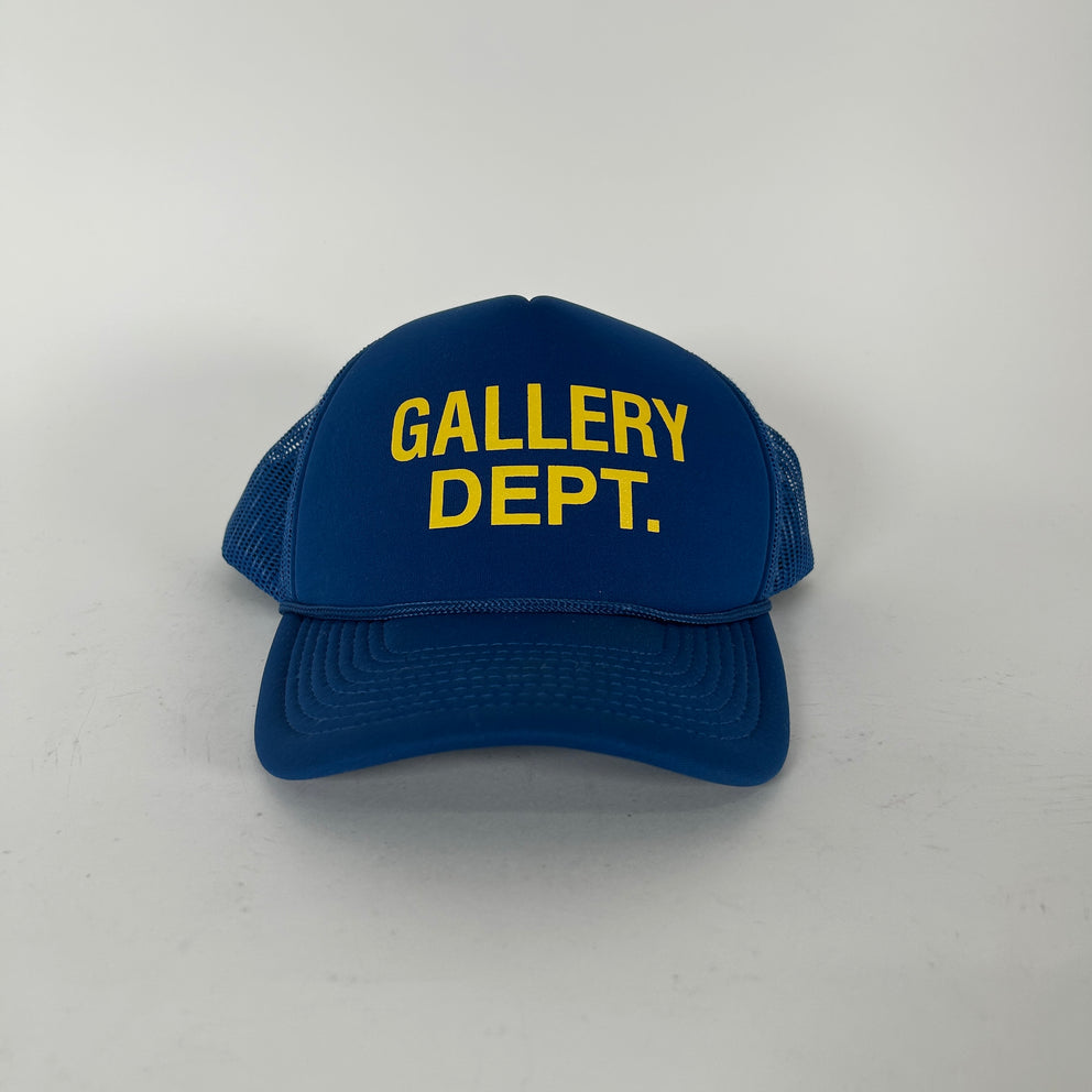 Gallery Dept Blue Logo Trucker Hat