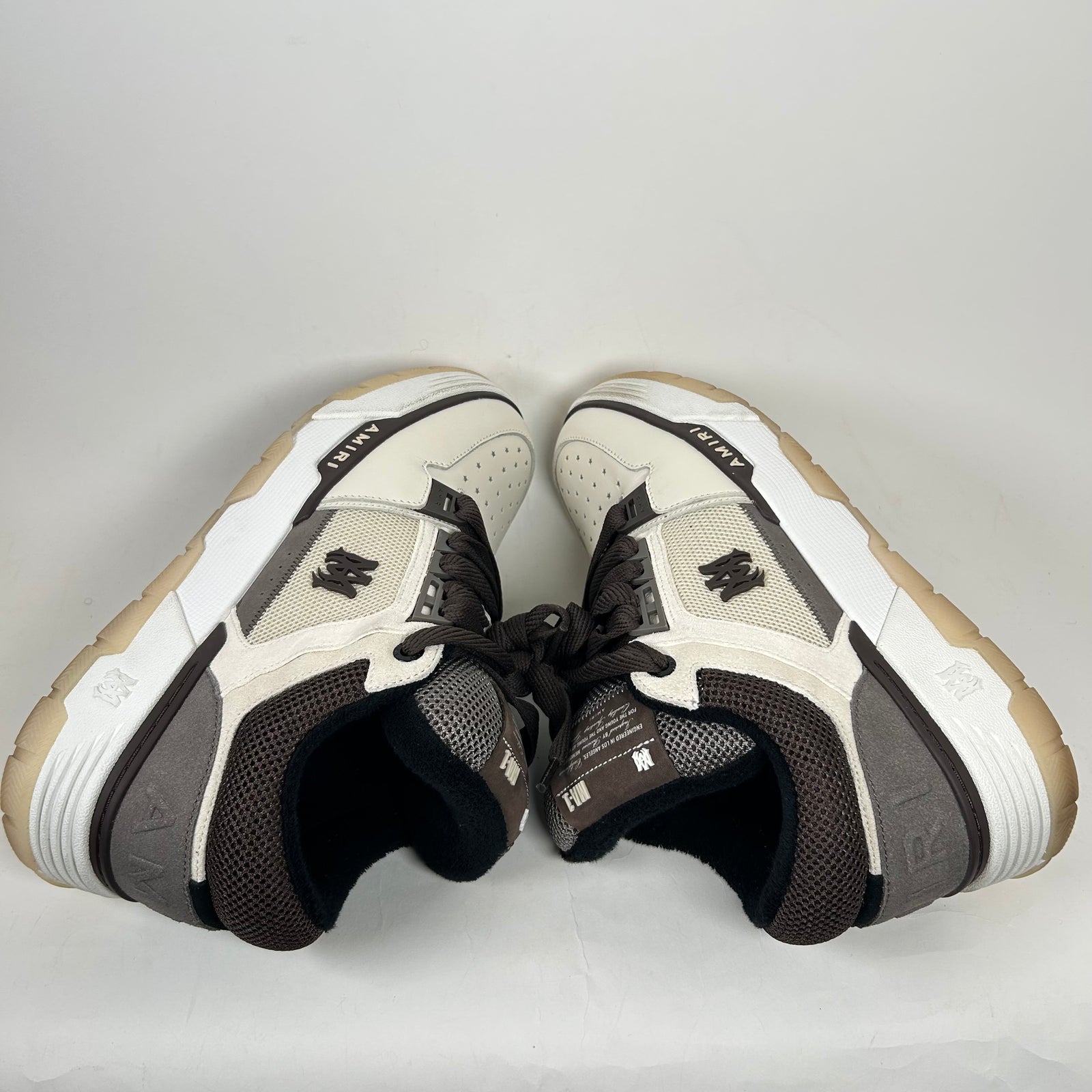 Amiri Brown/Cream MA-1 Sneaker Size 11