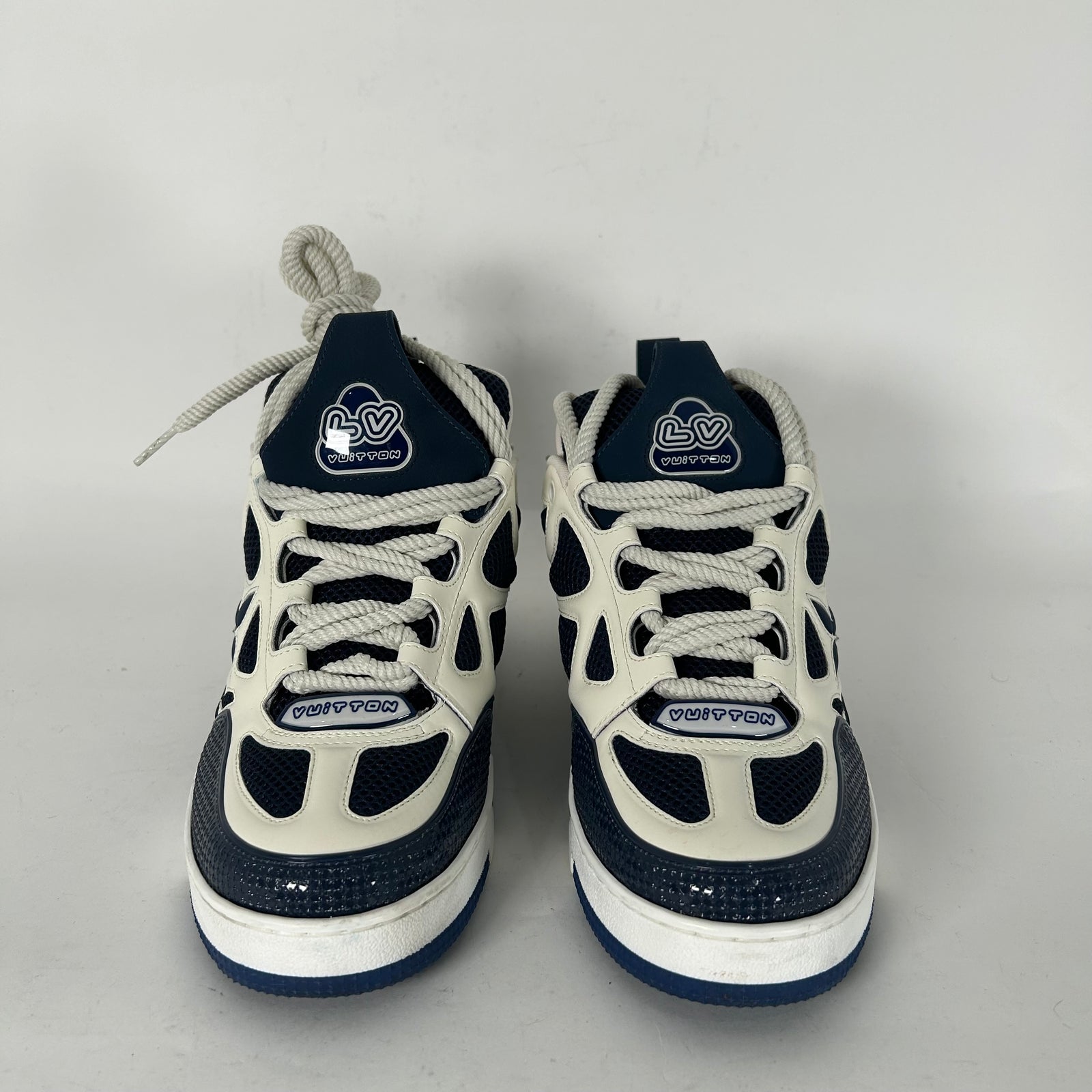Louis Vuitton Navy Skates Size LV 8.5