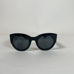 Versace Black Medusa Cat Eye Sunglasses