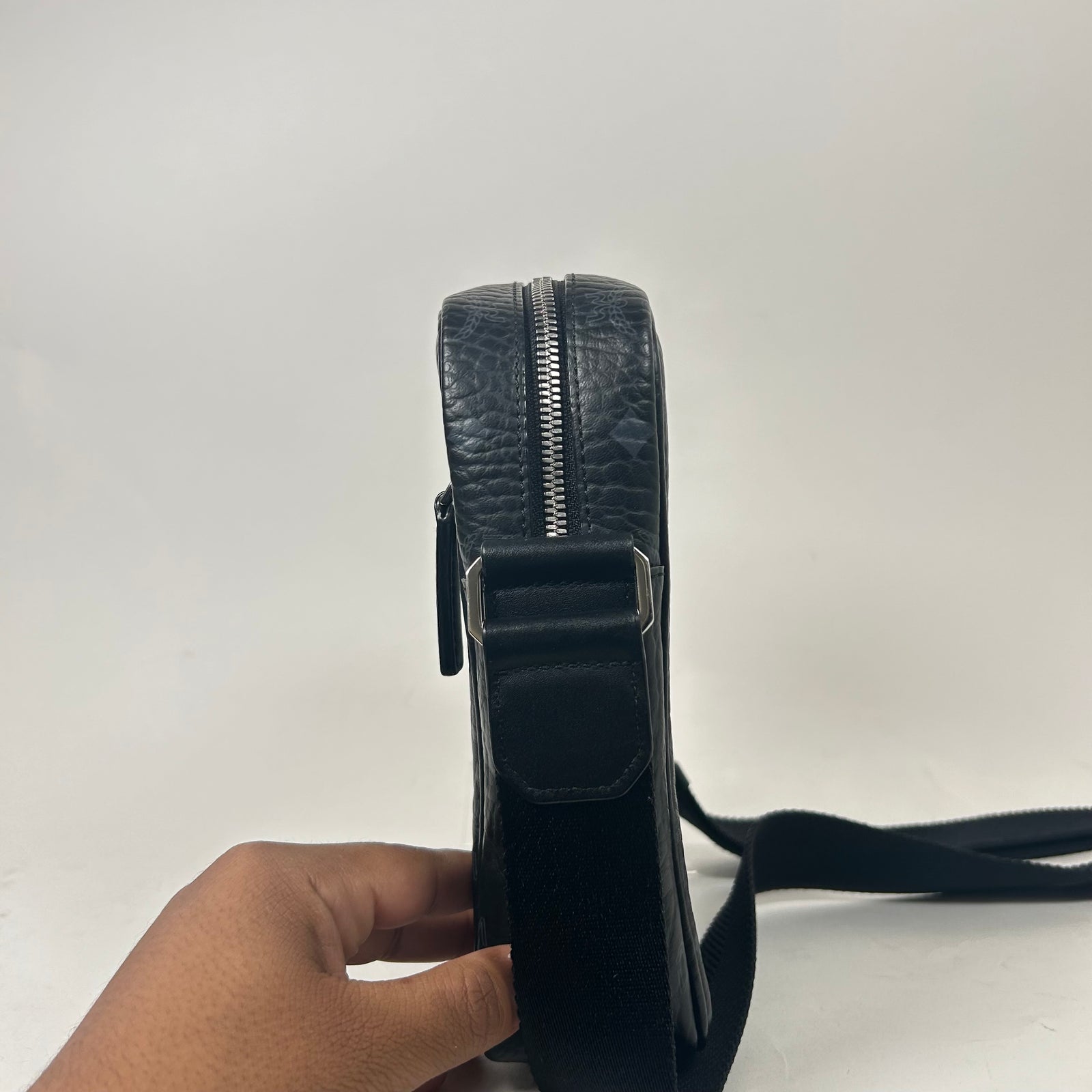 MCM Black Small Cross-Body Bag