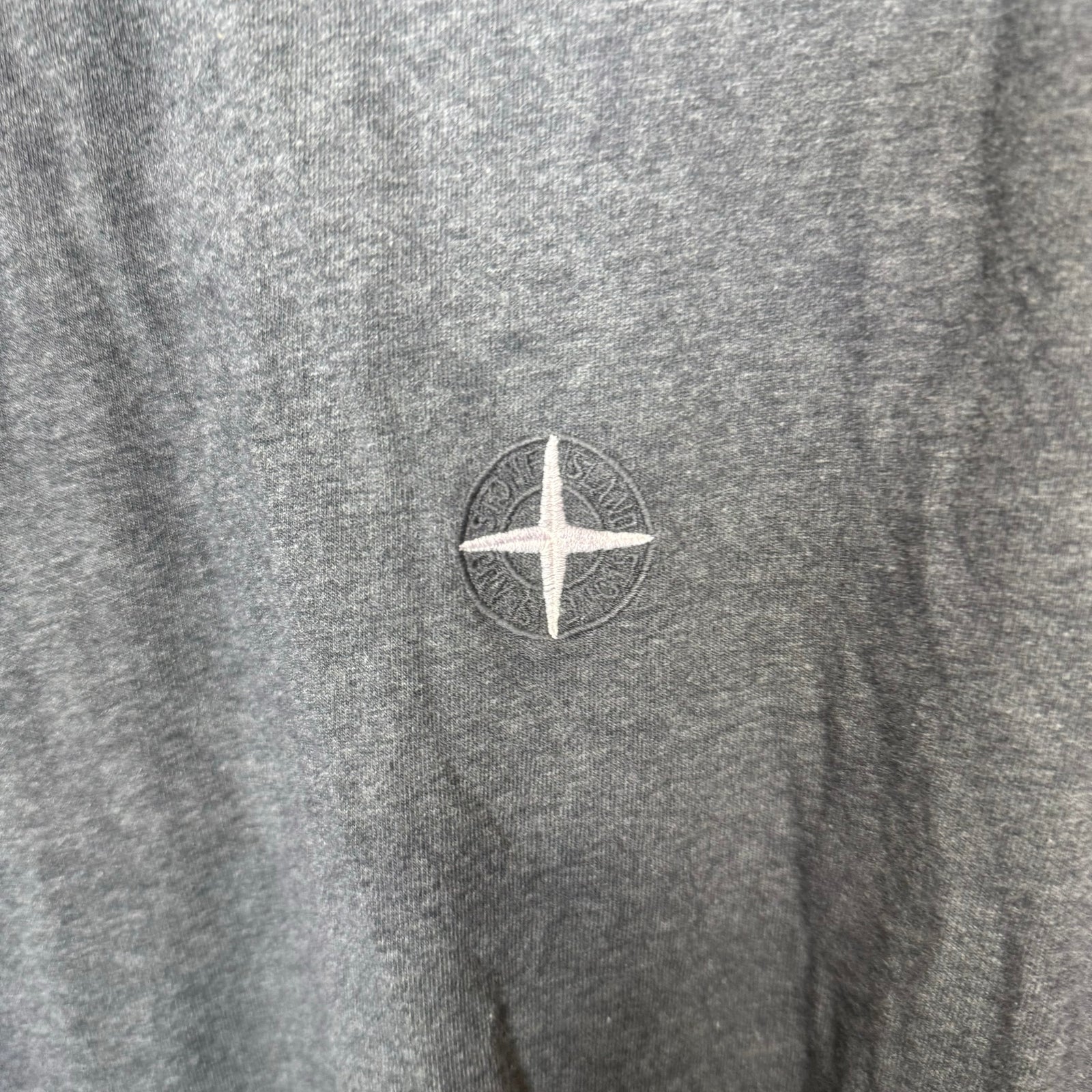 Stone Island Grey Compass Tee Size 2XL