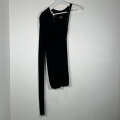 Rick Owens Luxor FW/23 Ziggy Black Tank Top Size S