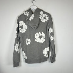 Denim Tears Grey Wreath Hoodie Size S