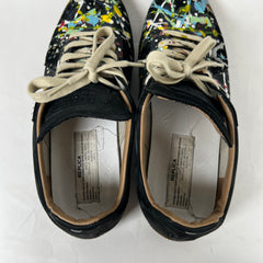 Maison Margiela Black Paint Splatter Gats Size 42