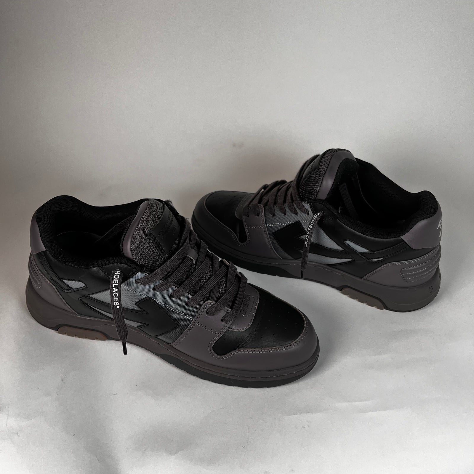 Off-White Black Out of Office Sneakers Size 43