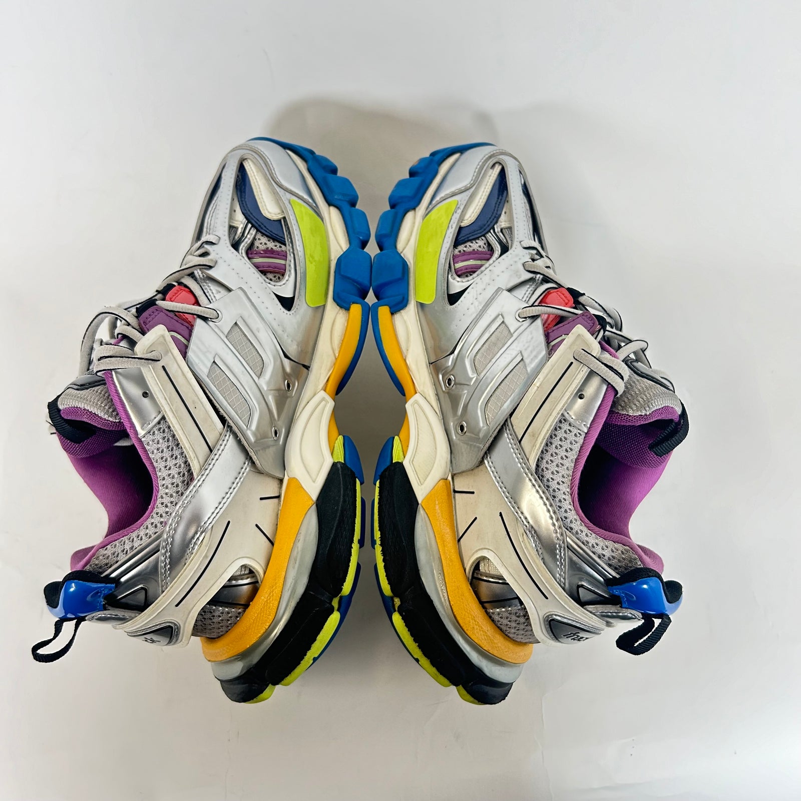 Balenciaga Metallic Multi Track Sneakers Size 41