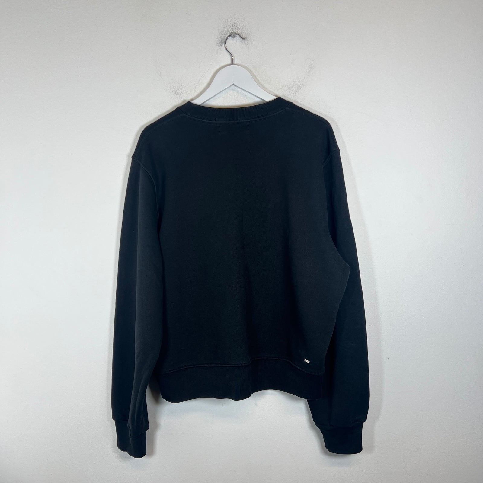 Amiri Black Eagle Logo Crewneck Size M