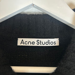 Acne Studios Black Wool Cardigan Size S