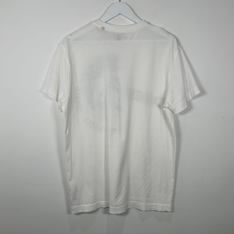 Diesel White Y-The-Brave-Diesel Logo Tee Shirt Size XL