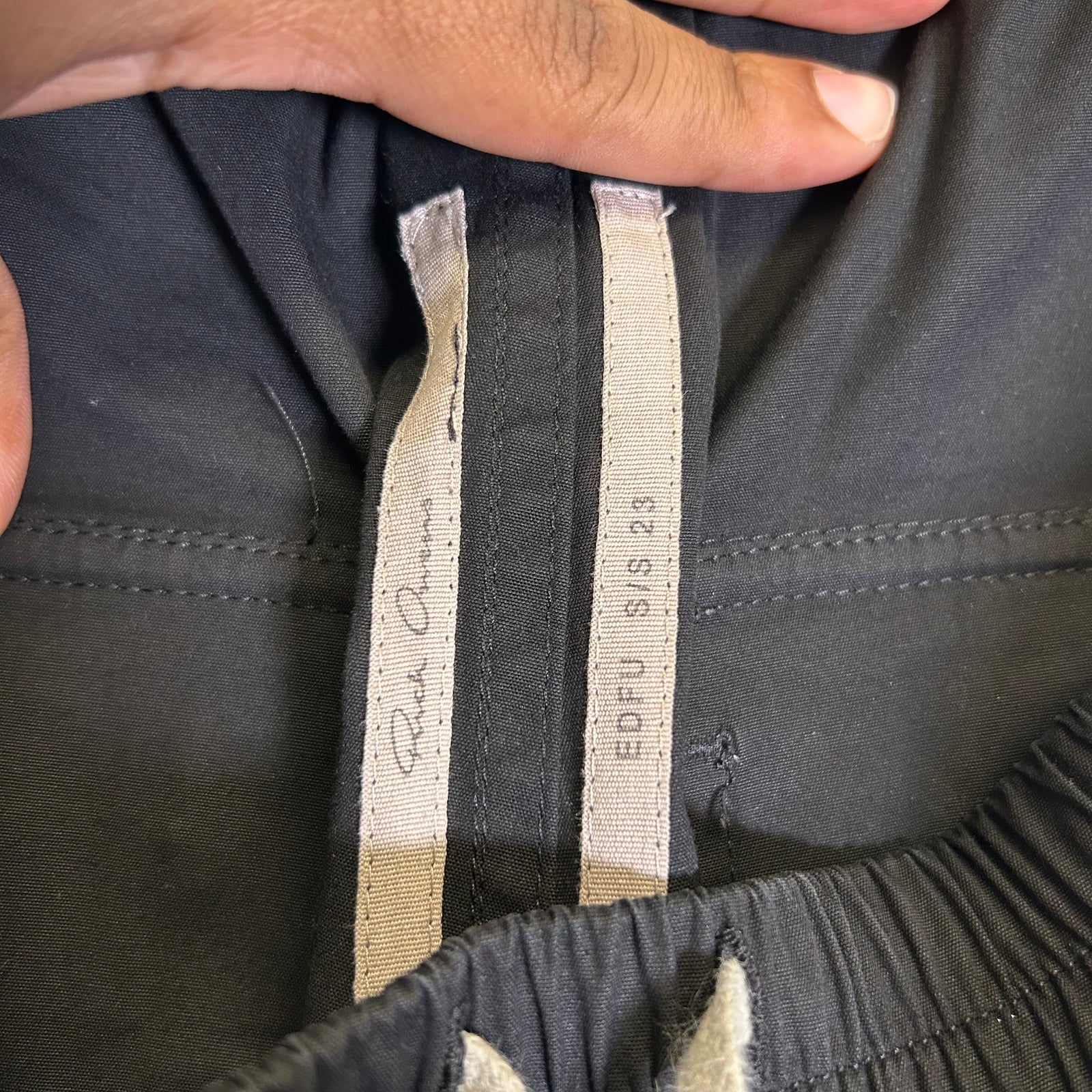 Rick Owens EDFU SS23 Double Bela Cargos