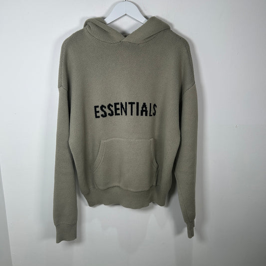 Fear Of God Essentials Knit Hoodie Size XS