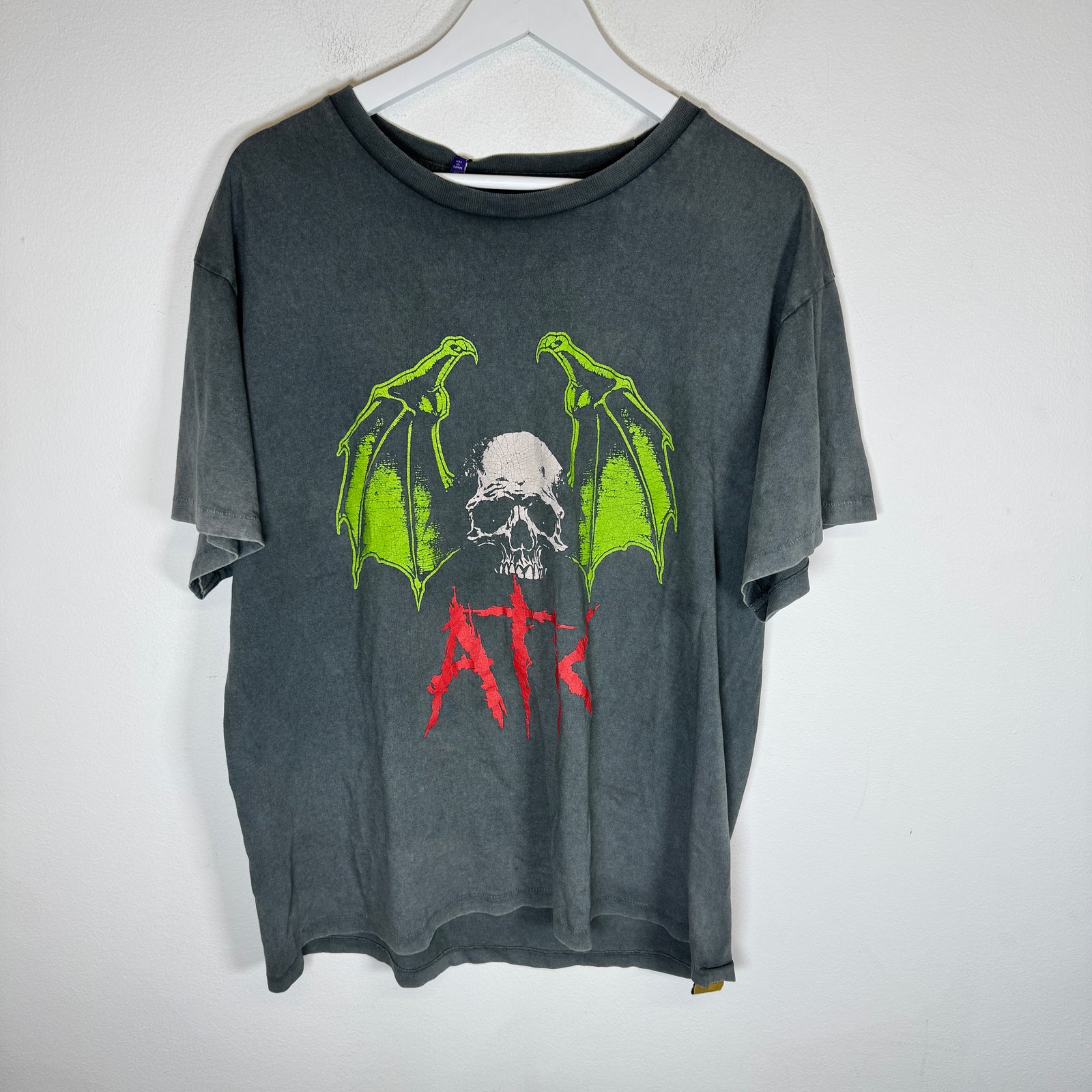 Gallery Dept Vintage Black ATK Logo T-Shirt Size M
