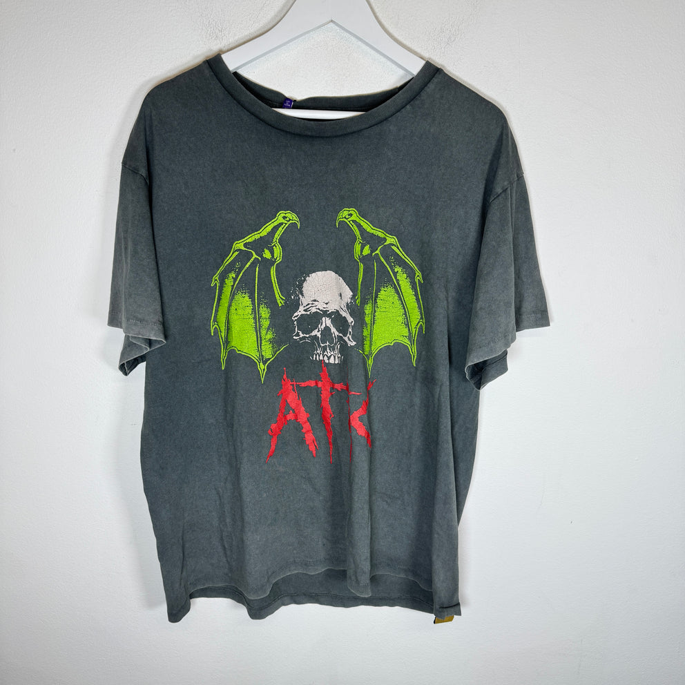 Gallery Dept Vintage Black ATK Logo T-Shirt Size M